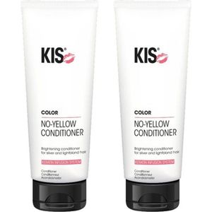 KIS - No Yellow Conditioner Duopack - 2 x 250ml