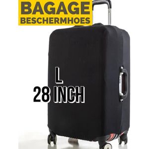 Wasbare Elastische Kofferhoes Bagage Beschermhoes Maat L-28 inch- Reiskofferhoes, Trolley, Protector Cover Kofferhoes, bagagehoes, bagagehoes, vakantie, reizen beschermhoes, koffer (28 inch), vliegtuig Travel