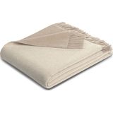 Plaid Britta, Biederlack, aus 100% Wolle