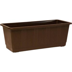 Geli - Bloembak voor balkon - Standard - 40 cm - Bruin