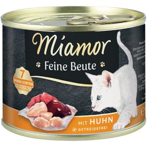 Miamor Fijne Prooi Kattenvoer 12 x 185 g - Kip