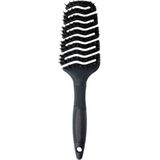 Hercules - Flexy Shape - Haarborstel - Zwart - Kunststof