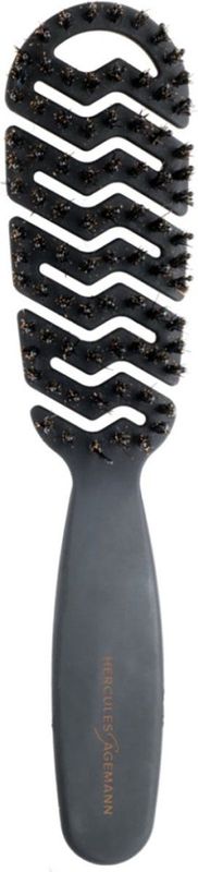 Hercules - Flexy Shape - Haarborstel - Zwart - Kunststof