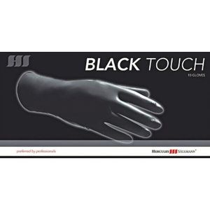 Hercules Sägemann - Black Touch Gloves - Zwart - 10 stuks - Nitril Handschoenen