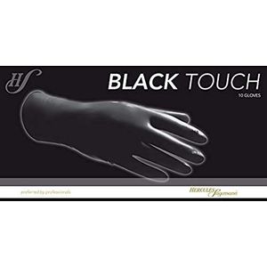 Hercules Sägemann - Black Touch Gloves - Zwart - Nitril Handschoenen - 10 Stuks