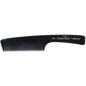 FROMM kam Clipper-Mate 906 Flat-Top handvat comb 7,75 inch 20 cm natuurlijk rubber hard rubber
