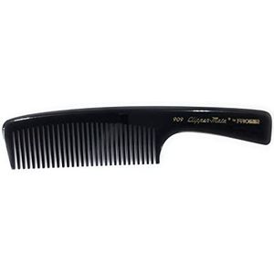 FROMM kam Clipper-Mate 909 Flat-Top handvat comb 8 inch 20,5 cm natuurlijk rubber hard rubber
