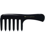 Hercules Säge-man Kam - Compact - Eboniet - Ergonomisch Handvat