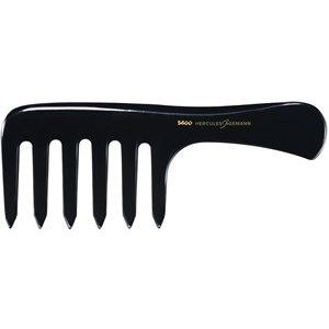 Hercules Säge-man Kam - Compact - Eboniet - Ergonomisch Handvat