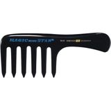 Hercules Sägeman - Pocket Handle Comb - Haarborstel - Eboniet - Compact
