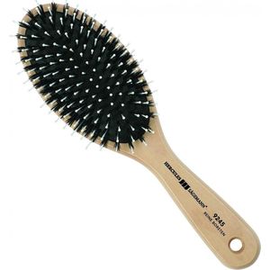 HERCULES SÄGEMANN - 9245 - Paddle Brush - Licht Hout - Wildzwijnharen met Polyamidestiften