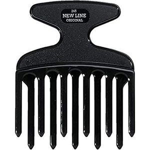 MEISTERTRIUMPH - Fingerstyler - Haarkam - 10,3 cm - Zwart