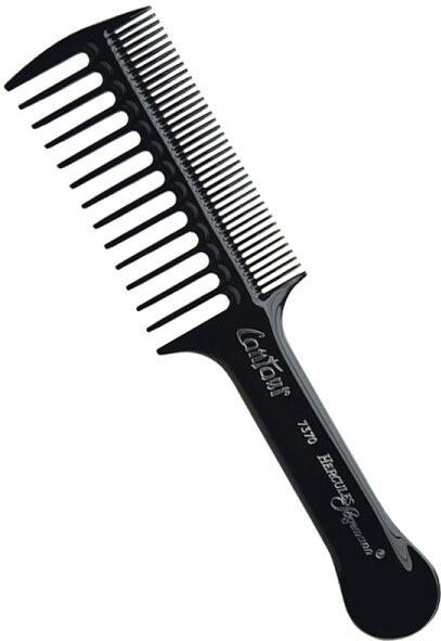 Hercules Sägemann - Handgreepkam - Eboniet - Antistatisch - Duurzaam