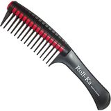 Hercules Sägemann - Rol Ka - Haarkam - Zwart - Kunststof