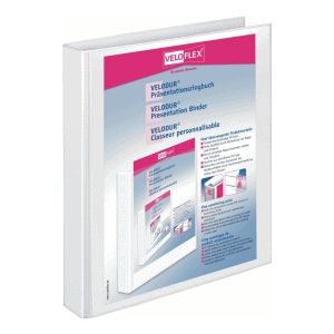 Veloflex Präsentationsringbuch Velodur A4 PP kaschiert 4-D-Ring-Mechan