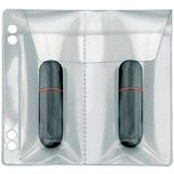 VELOFLEX 2er USB-Stick-Hüllen abheftbar transparent, 100 St.