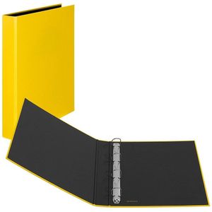 VELOFLEX Ringbuch 4-Ringe DIN A4 3.5 cm gelb