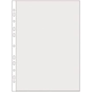 Veloflex 4339000 - brochurehoezen DIN A4, transparante hoezen, transparante folies, PP-folie, links en boven open, 100 stuks