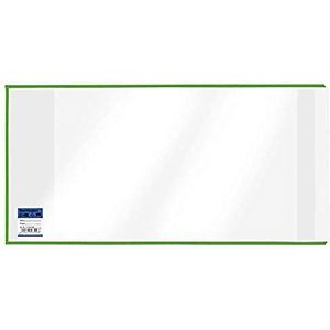 Veloflex 1540295 boekenvelop PP met lus, 295 x 540 mm, 10 stuks, transparant