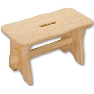 Vielseitiger Tritthocker Tritthilfe aus FSC®-zertifiziertem Kiefernholz  Stabil, praktisch und stilvoll