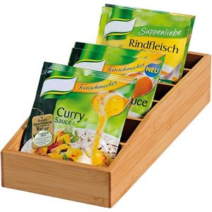 Kesper - Bamboe Opbergkist - 6 Vakken - FSC Gecertificeerd