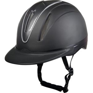 Cap -Carbon Art- matzwart XS= 48-54cm