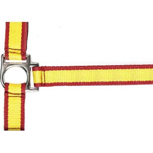 Nylon halter with snap clip -Flags-