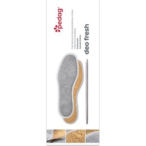 Pedag Deo Fresh - Inlegzool - Comfortabele - Badstof - 1 paar
