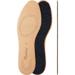 Pedag - Leather Inlegzolen - Zwart - Leder