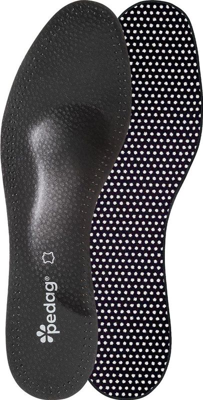 Pedag - Siesta - Inlegzolen - Zwart - Leren - 1 Paar