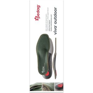 Pedag - Viva Outdoor 186 - Inlegzolen - Groen - Duurzame Toplaag