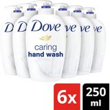 Dove Cream Wash Zeep Pomp - 6 x 250 ml - Voordeelverpakking