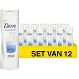 Dove - Hydraterende Bodylotion - 12 stuks - 400 ml