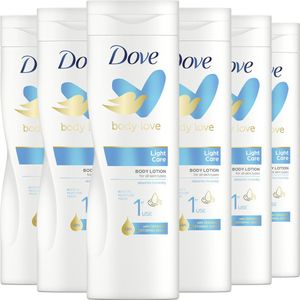 Dove Body Love Bodylotion - Light Care - met Ceramide Restoring Serum - 400 ml