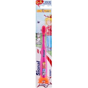 Signal - Kids Tandenborstel - Blauw - Antibacterieel - 6 Stuks