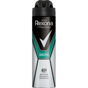 2e halve prijs: Rexona Men Deodorant Spray Motion Sense Sensitive 150 ml