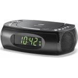 Wekkerradio - CD-Speler - PLL FM-Radio - USB-Oplader - LED-Display
