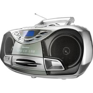 Karcher RR 510(N) Radio/CD-speler FM C - Cassett - USB Zilver