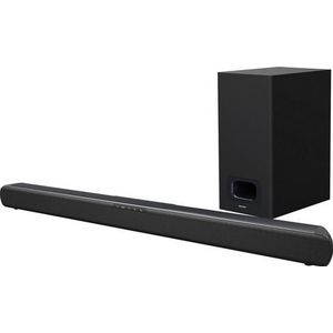 Karcher SB 800S TV Soundbar met subwoofer - Bluetooth geluidssysteem 2.1 incl. afstandsbediening - HDMI ARC / optische ingang/USB/AUX, Zwart