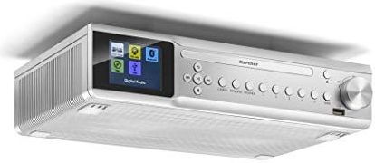 Karcher - RA 2060D-S - Inbouwradio - Zilver - Met Afstandsbediening