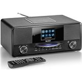 DAB - 9000CDi - Wekkerradio - Zwart - Inclusief Afstandsbediening