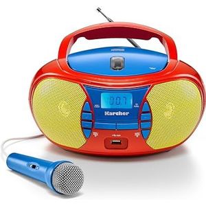 RR 5026 tragbares CD Radio - bunte Kinder-Boombox