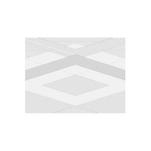 Rasch Behang 100440 100440 fotobehang met geometrisch design van fijne lijnen in grijs en zwart uit de Young Artists collectie, 2,80 m x 3,72 m (l x b) behang
