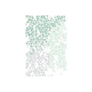 Rasch Behang 100815 100815 fotobehang met geometrisch motief uit kleine driehoeken in groen uit de Young Artists collectie-2,80 m x 1,86 m (L x B) behang