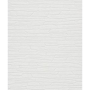 Rasch Behang vliesbehang collectie stenen en hout, wit, 150001