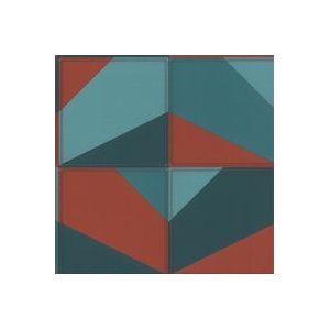 Rasch Behang vliesbehang (grafisch) blauw rood 10,05 m x 0,53 m Club 419269