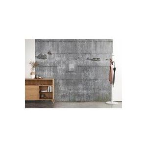 Rasch Behang 445510 - Fotobehang op vlies met betonlook in grijs, 300 x 372 cm