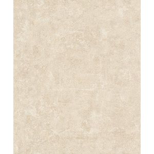 rasch Behang 467543 uit de collectie Vincenza – vliesbehang in beige in betondesign – 10,05m x 53cm (L x B)