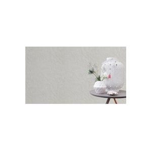 rasch Behang 470604 – effen vliesbehang in wit met grove structuur in gipsoptiek – 10,05m x 53cm (L x B)