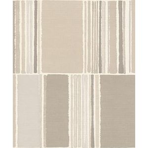 Rasch Behang vliesbehang (grafisch) beige grijs 10,05 m x 0,53 m Florentine III 484427
